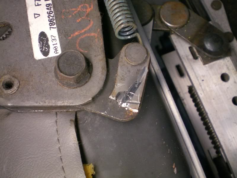 how to fix a recliner that leans to one side